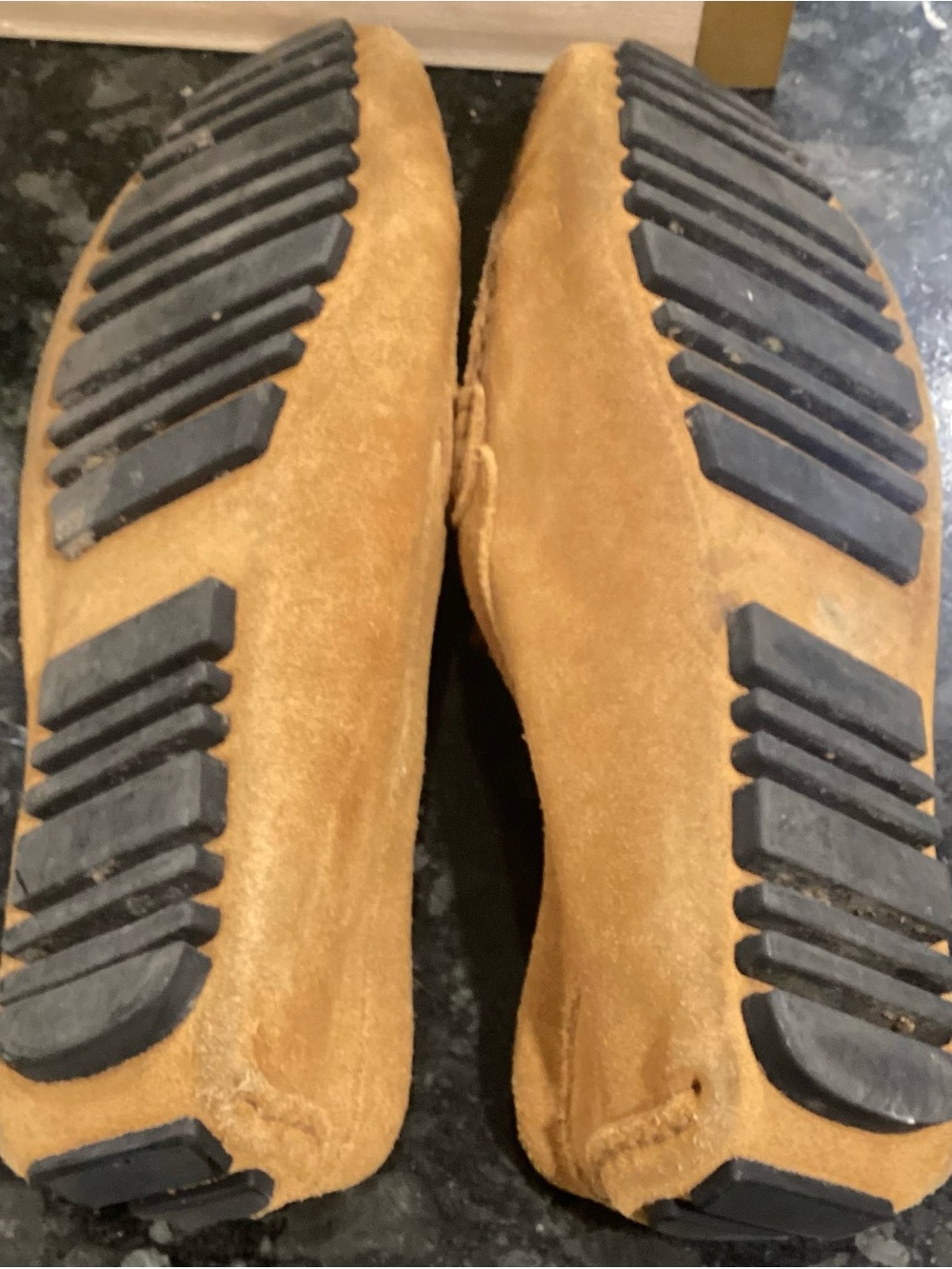 Men's Suede Bit Loafers in Tan by Tack - Picture 5 of 5